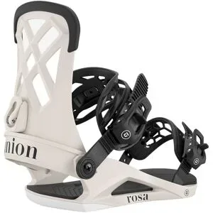 Union Freestyle-Snowboardbindungen &ndash; Damen / Frauen &ndash; Rosa Rosa Bone für Damen Größe 41-43 Weiß