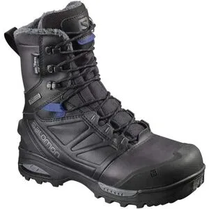 Salomon Damen Wanderschuhe &ndash; Toundra Pro CSWP Toundra Pro CSWP W Phantom/Black für Damen aus Leder Größe 37 1/3 schwarz