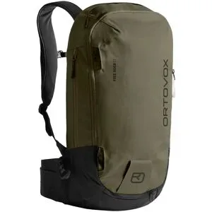 Ortovox Rucksack Ski Free Rider 22 Dark Wild Herbs für Herren Khaki