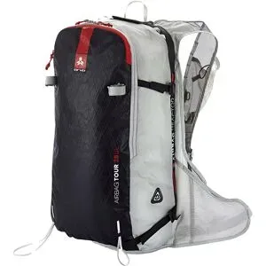 Arva Rucksack mit mechanischem Airbag Airbag Tour 28 UL Foggy Grey  Weiß