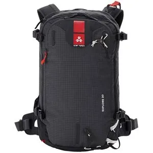 Arva Technischer und vielseitiger Rucksack Explore 20 Black  schwarz