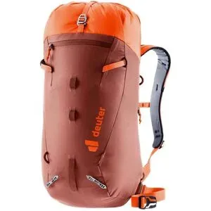 Deuter Bergsteigerrucksack Guide 24 Redwood/Papaya für Herren Rot