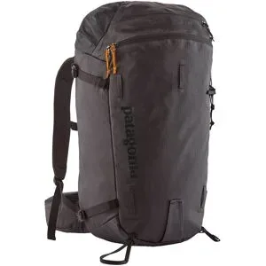 Patagonia Leichter und robuster Ski-/Snowboard-Rucksack &ndash; Unisex &ndash; Descensionist Snow Pack Descensionist Snow Pack Black w/Autumn