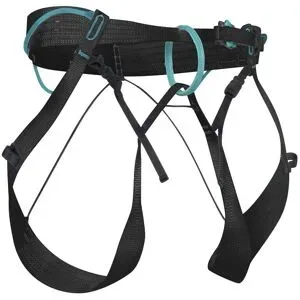 ICE Technischer und minimalistischer Klettergurt für Skitourengehen und Bergsteigen &ndash; Choucas Choucas Black  Größe M schwarz
