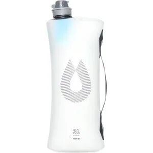 Hydrapak Trinkflasche mit Filter Seeker+ Filtre 3L Clear  Weiß