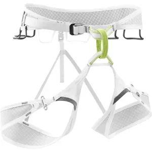 Edelrid Ultraleichter Klettergurt &ndash; Unisex &ndash; Prisma Guide Prisma Guide Light Grey  Größe S Weiß