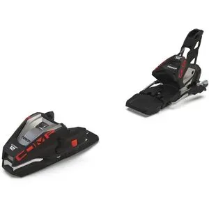 Marker Skibindungen Comp 12 Black/Flo-Red  schwarz