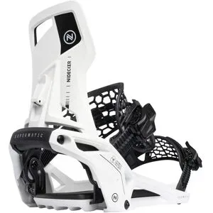 Nidecker All-Mountain Snowboard-Bindungen Supermatic OG White  aus Nylon Größe 41,5-44 Weiß
