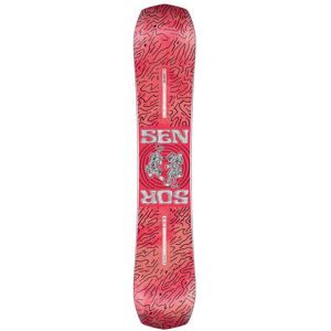 Nidecker All-Mountain Freestyle Snowboard Sensor 2026 für Herren Größe 153 cm Rot
