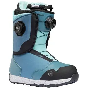 Nidecker All-Mountain Freestyle Snowboard Boots Rift Women Aqua Blue für Damen Größe 24 Blau