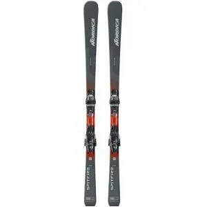 Nordica Ski Set inkl. Bdg. Ski Alpin Spitfire CA FDT + TP2 Compact 10 FDT 2026 für Herren Größe 168 cm Grau