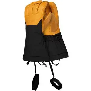 Norrona Wasserfeste Handschuhe aus GORE-TEX Lofoten Gore-Tex Thermo200 Long Gloves Kangaroo für Herren aus Softshell Größe S Gelb