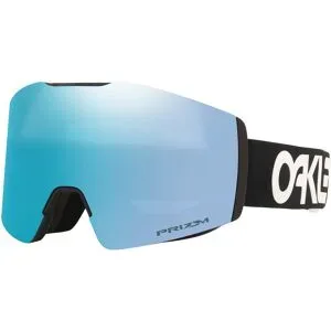 Oakley Skibrille Fall Line M Factory Pilot Black Prizm Sapphire  schwarz