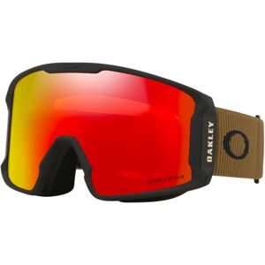 Oakley Skibrille Line Miner L Army Green Corduroy Prizm Torch  Braun