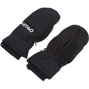 Oakley Wasserfeste Fäustlinge Ski  B1B Mittens Blackout für Herren aus Leder Größe S schwarz