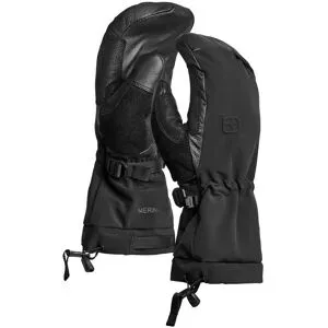 Ortovox Skifäustlinge aus Merinowolle &ndash; Herren &ndash; Merino Freeride Mitten Merino Freeride Mitten M Black Raven für Herren aus Wolle -