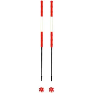 Les batons d'Alain Skitourenstöcke &ndash; Unisex &ndash; Les Bâtons d'Alain &ndash; 2026 Savoie  Größe 125 cm Rot