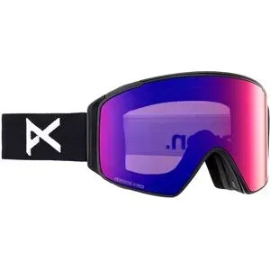 Anon Skibrille M4S Cylindrical Black/Perceive Sun Red  schwarz