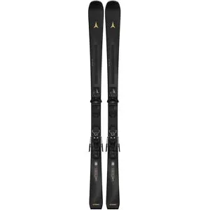 Atomic Ski Set inkl. Bdg. Pack Skier auf der Piste Cloud C9 Rvsk Light + M 10 GW 2027 für Damen aus Holz Größe 157 cm schwarz