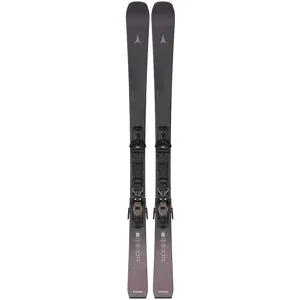Atomic Ski Set inkl. Bdg. Skis de piste Cloud Q11 + M 10 GW 2027 für Damen aus Holz Größe 155 cm Grau