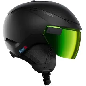 Atomic Casque de ski Revent GT Amid Visor HD Photo Black für Herren aus Wolle Größe 55-59 cm schwarz
