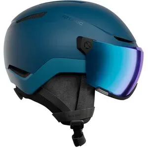 Atomic Casque de ski Revent Visor Stereo Deep Ocean für Herren Größe 55-59 cm Blau