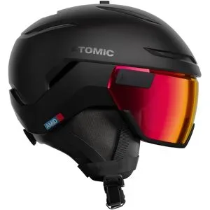 Atomic Casque de ski Savor GT Amid Visor Photo Black für Herren aus Wolle Größe 55-59 cm schwarz