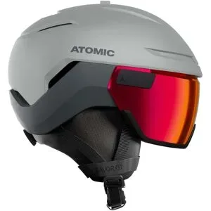 Atomic Casque de ski Savor GT Visor HD Light Grey/Slate für Herren Größe 55-59 cm Grau