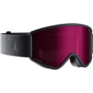 Atomic Masque de ski Savor L Black  aus Silikon schwarz