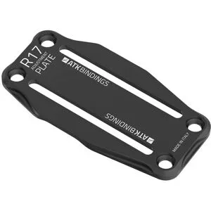 ATK bindings Einstellplatte für Bindungen ATK R17 30 Mm Heel Plate  schwarz