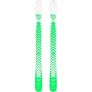 Blackcrows All-Mountain Skier Junius 2026  aus Wolle Kindergröße 121 cm Grün