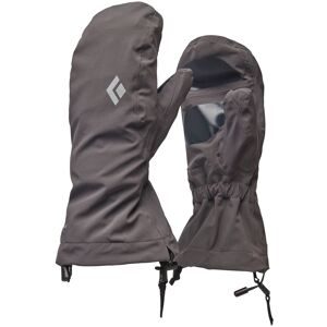 Black Diamond &Uuml;ber wasserfeste Fäustlinge &ndash; Unisex &ndash; Waterproof Overmitts Waterproof Overmitts Smoke für Herren Größe S Grau