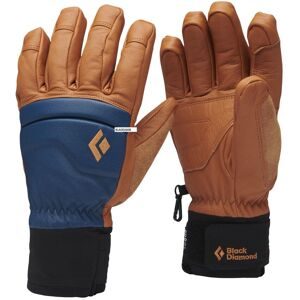 Black Diamond Freeride Handschuhe aus PrimaLoft® Spark Gloves Henna Ink Blue für Herren aus Leder Größe XL Blau