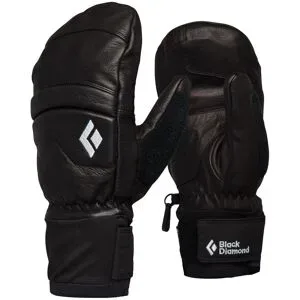 Black Diamond Freeride Fäustlinge aus PrimaLoft® W Spark Mitts Black Black für Damen aus Leder Größe M schwarz