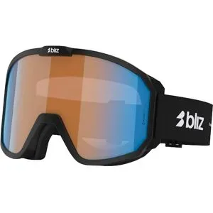 Bliz Skibrille Rave Matte Black Orange Blue  schwarz
