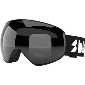 Bliz Skibrille Floz Matte Black Brown Silver Mirror  schwarz