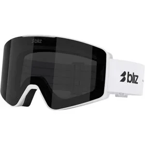 Bliz Skibrille G001S Matte White Smoke  aus Wolle Weiß