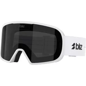 Bliz Skibrille G002S Matte White Smoke  aus Wolle Weiß