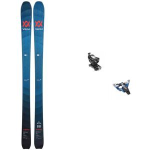 Völkl Tourenski Tourenski-Set Rise Above 88 2024 für Herren Blau