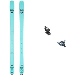 Blackcrows Tourenski Tourenski-Set Mentis Freebird 2024  aus Wolle Blau