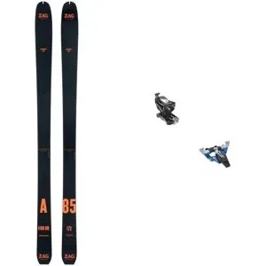 Zag Tourenski Tourenski-Set  Adret 85 2024 für Herren aus Wolle schwarz