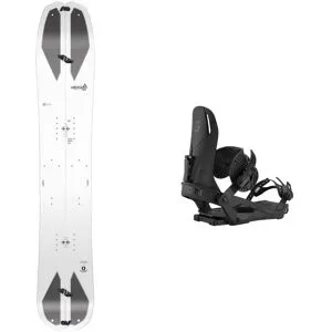 Nitro Splitboard Snowboard Set Vertical 2024 für Herren Weiß