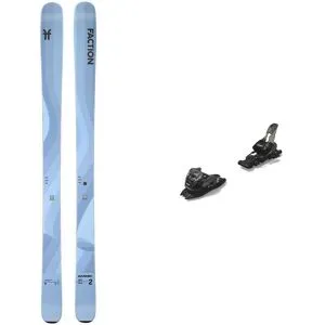Faction Ski Set inkl. Bdg. All-Mountain-Ski Pack Dancer 2 Blue 2025  aus Holz Blau