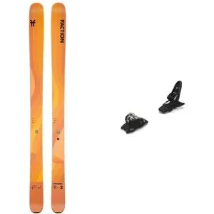 Faction Ski Set inkl. Bdg. All-Mountain-Ski Pack Dancer 3 Orange 2025  aus Holz