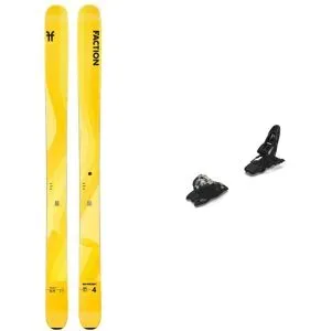 Faction Ski Set inkl. Bdg. Big-Mountain-Freeride-Ski Pack Dancer 4 2025  aus Holz Khaki