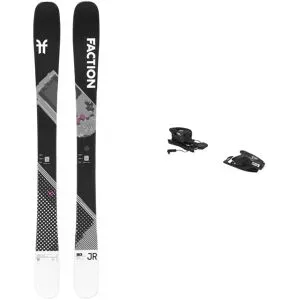 Faction Ski Set inkl. Bdg. All-Mountain-Ski Pack Prodigy Jr 2025  schwarz