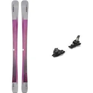 Elan Ski Set inkl. Bdg. Skis all-mountain Pack Wildcat 83 Ti 2026  aus Holz Rosa