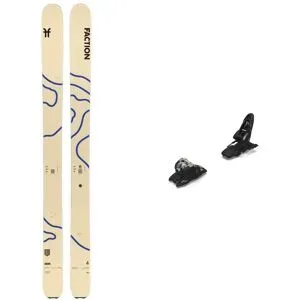 Faction Ski Set inkl. Bdg. Tourenskier Pack Alpin Agent 4 2027  Gelb