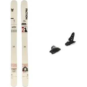Faction Ski Set inkl. Bdg. All-Mountain / Freeride Skier Pack Prodigy 3 Capsule 2026  aus Wolle Weiß