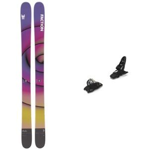 Faction Ski Set inkl. Bdg. Freeride Skifahren Pack Studio 3 2026  aus Holz Violett